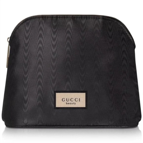 Gucci Converted Cosmetic Black Pouch Bag NEW - Picture 13 of 13